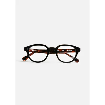 Agora Black optikai keret – elegáns fekete acetát, modern design, prémium minőség