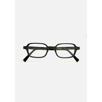 Anber Syntagma Black optikai keret – minimalista, karcsú téglalap forma, klasszikus, mégis különleges megjelenés. Egyedi numerikus nyomtatás minden darabon. Limitált kiadás.