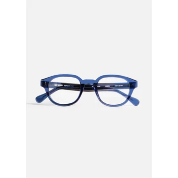 Agora Blue Optika szemüveg – prémium acetát keret, vintage stílus, modern elegancia, kézzel készült Olaszországban