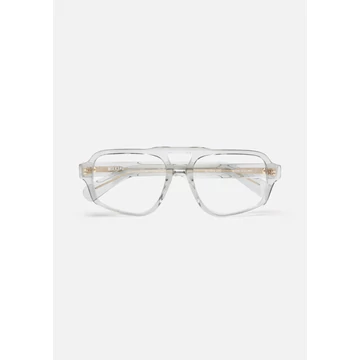 Astrolabe Crystal optikai keret – elegáns kristálytiszta acetát, modern design, prémium minőség