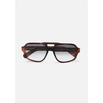 Astrolabe Nocturina napszemüveg – elegáns éjféli barna acetát, modern design, prémium minőség