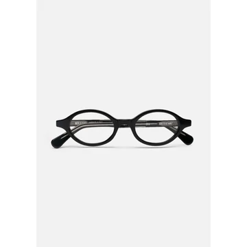 Ova Black optikai keret – elegáns fekete acetát, modern design, prémium minőség