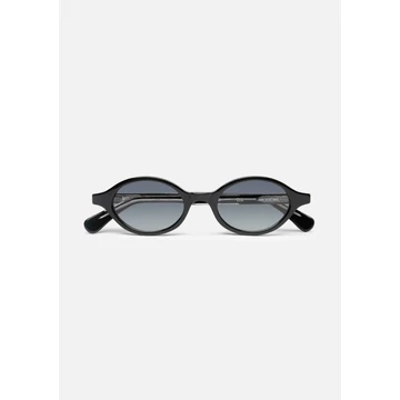 Ova Black napszemüveg – elegáns fekete acetát, modern design, prémium minőség