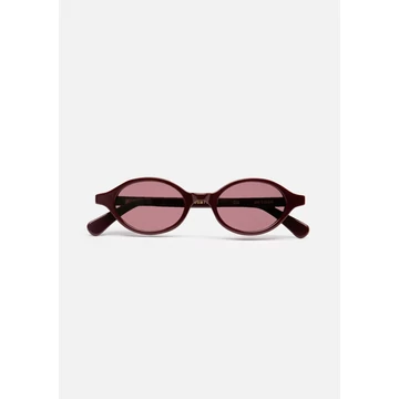 Ova Burgundy napszemüveg – elegáns bordó acetát, modern design, prémium minőség