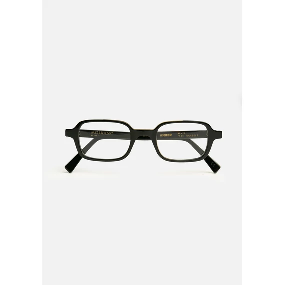 Anber Syntagma Black optikai keret – minimalista, karcsú téglalap forma, klasszikus, mégis különleges megjelenés. Egyedi numerikus nyomtatás minden darabon. Limitált kiadás.