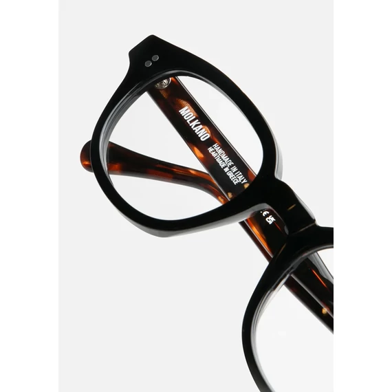 Agora Black optikai keret – elegáns fekete acetát, modern design, prémium minőség