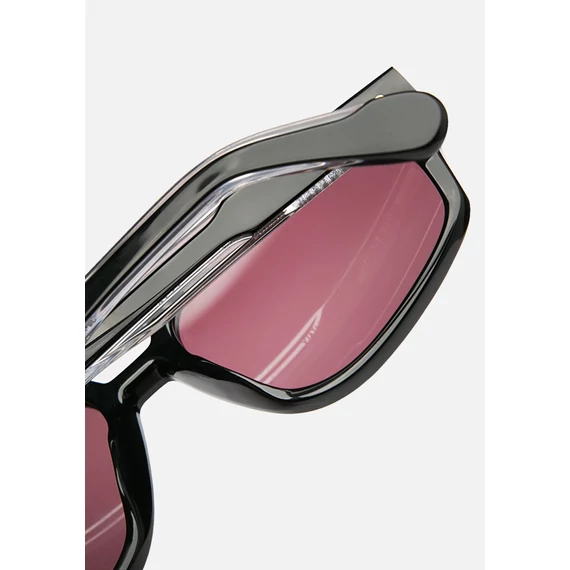 Astrolabe Black-Bordeaux napszemüveg – elegáns fekete-bordó acetát, modern design, prémium minőség
