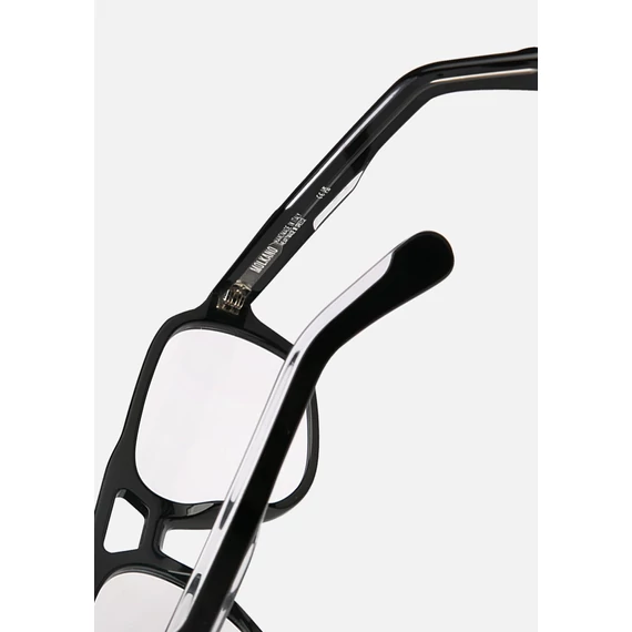 Astrolabe Black optikai keret – elegáns fekete acetát, modern design, prémium minőség