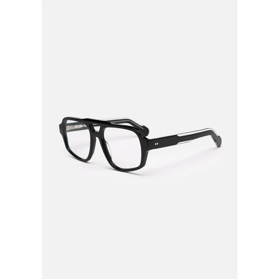 Astrolabe Black optikai keret – elegáns fekete acetát, modern design, prémium minőség