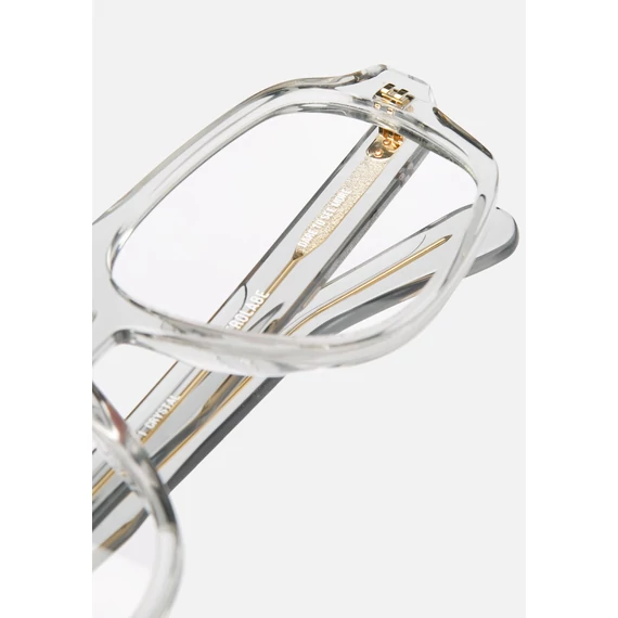 Astrolabe Crystal optikai keret – elegáns kristálytiszta acetát, modern design, prémium minőség