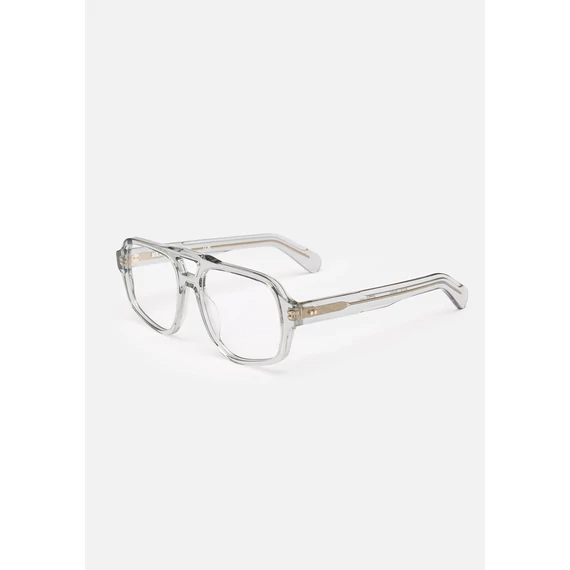 Astrolabe Crystal optikai keret – elegáns kristálytiszta acetát, modern design, prémium minőség