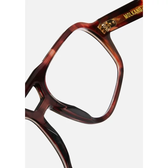 Astrolabe Nocturina optikai keret – elegáns éjféli barna acetát, modern design, prémium minőség