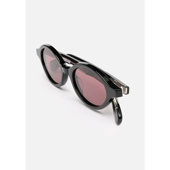 Ova Black-Bordeaux napszemüveg – elegáns fekete-bordó acetát, modern design, prémium minőség